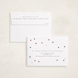 "Vintage Confetti" - Holiday Cards in Ivory by Katie Zimpel - FREE Recipient Addressing