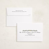 "Ribbon Garland" - Holiday Cards in Midnight by Elly - FREE Recipient Addressing