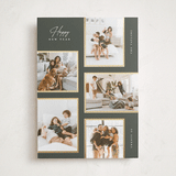 "Gilded Gallery" - Holiday Cards in Pine by Michelle Taylor - Front