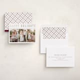 "Triple Happiness" - Holiday Cards in Snow by Juliana Zimmermann - Assembled