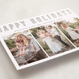 "Triple Happiness" - Holiday Cards in Snow by Juliana Zimmermann - Detail