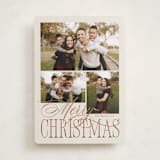 "Elegant Three" - Holiday Cards in Sourdough by Brianne Larsen - Front