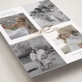 "Shimmering bow tie" - Holiday Cards in Vanilla by Creo Study - Detail