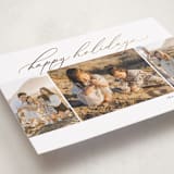 "Simple Trio" - Holiday Cards in Snowflake by Jessica Williams - Detail