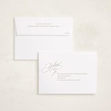 "Simple Trio" - Holiday Cards in Snowflake by Jessica Williams - FREE Recipient Addressing