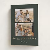 "so merry waved" - Holiday Cards in Forest by Kristen Knechtel - Folded Card