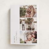 "Modern Simplicity" - Holiday Cards in Snowflake by Angela Thompson - Folded Card