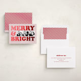 "Big Type Trio" - Holiday Cards in Candy by Snow and Ivy - Assembled