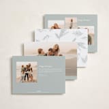 "merriment" - Holiday Cards in Snow by Rebecca Durflinger - Back of Card Options