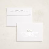 "Sealed" - Holiday Cards in Snow by Amy Kross - FREE Recipient Addressing