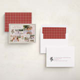 "Classic Bough" - Holiday Cards in Eggnog by Amy Kross - Assembled