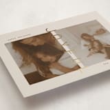 "Joyful Den" - Holiday Cards in Linen by Ana Sharpe - Detail