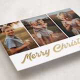 "Brilliant Shine" - Holiday Cards in Snow by Alicia Schultz - Detail