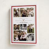 "Formal Holly" - Holiday Cards in Santa Suit by Everett Paper Goods - Folded Card