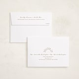 "Arch Border" - Holiday Cards in Cookie Dough by Brianne Larsen - FREE Recipient Addressing
