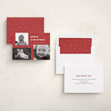 "Dotted" - Holiday Cards in Santa by Ani Somi - Assembled