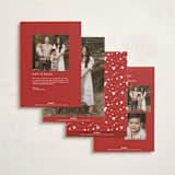 "Disney's Mickey Holiday Magic" - Holiday Cards in Mickey Gloves by Danie Romrell - Back of Card Options