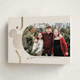 "Disney Mickey Sparkles" - Holiday Cards in Vanilla by Vera Lim - Folded Card