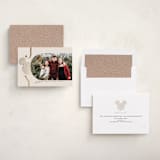 "Disney Mickey Sparkles" - Holiday Cards in Vanilla by Vera Lim - Assembled