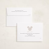 "Disney Mickey Sparkles" - Holiday Cards in Vanilla by Vera Lim - FREE Recipient Addressing