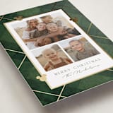 "Disney Mickey's Tartan Plaid" - Holiday Cards in Juniper by Susan Zinader - Detail