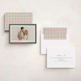 "Ribbon Frame" - Holiday Cards in Holly Sprig by Carolyn MacLaren - Assembled