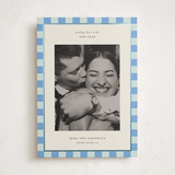 "Fun Border Checkers" - Holiday Cards in Sky by Jackie Crawford - Front