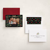 "sparkly holiday ribbon" - Holiday Cards in Orchard by Grae - Assembled