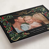 "sparkly holiday ribbon" - Holiday Cards in Orchard by Grae - Detail