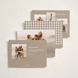 "Christmas Headline" - Holiday Cards in Starlight by Kacey Kendrick Wagner - Back of Card Options