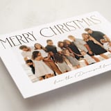 "Christmas Headline" - Holiday Cards in Starlight by Kacey Kendrick Wagner - Detail