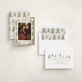 "Winter Trees" - Holiday Cards in Toffee by Petra Kern - Assembled