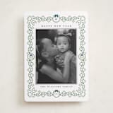 "Detailed" - Holiday Cards in Blue Spruce by Susan Moyal - Front