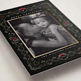 "Detailed" - Holiday Cards in Holly Berry by Susan Moyal - Detail