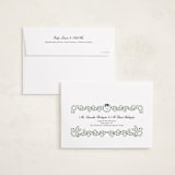 "Detailed" - Holiday Cards in Blue Spruce by Susan Moyal - FREE Recipient Addressing