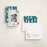 "Merry Luau" - Holiday Cards in Sea Turtle by Sarah Knight - Assembled