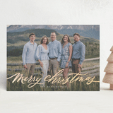 "Fresh Fallen Snow" - Holiday Cards in Blizzard by Wildfield Paper Co - Front