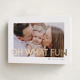 "So much fun" - Holiday Cards in Snow by Karidy Walker - Folded Card