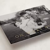 "Exclaim" - Holiday Cards in Snow by Up Up Creative - Detail