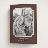"Classic Corners" - Holiday Cards in Pinecone by Emily Betts - Folded Card