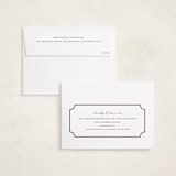 "Classic Corners" - Holiday Cards in Pinecone by Emily Betts - FREE Recipient Addressing