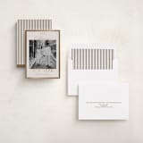 "Scripted Frame" - Holiday Cards in Cream by Megan Cash - Assembled
