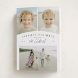 "Modern Trio" - Holiday Cards in Pine by Michelle Taylor - Folded Card