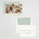 "Holiday Photo Grid" - Holiday Cards in Coal by Kimberly Morgan - Assembled