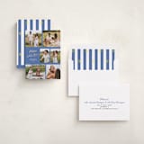 "Playful Pop" - Holiday Cards in Blue Jay by Cass Loh - Assembled