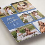 "Playful Pop" - Holiday Cards in Blue Jay by Cass Loh - Detail