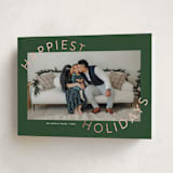 "Round and Round" - Holiday Cards in Evergreen by Jessica Williams - Folded Card