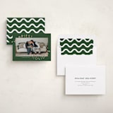 "Round and Round" - Holiday Cards in Evergreen by Jessica Williams - Assembled