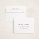 "Round and Round" - Holiday Cards in Snowflake by Jessica Williams - FREE Recipient Addressing