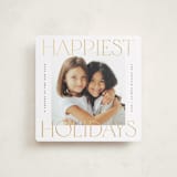 "Equilateral" - Holiday Cards in Snow by Pink House Press - Front